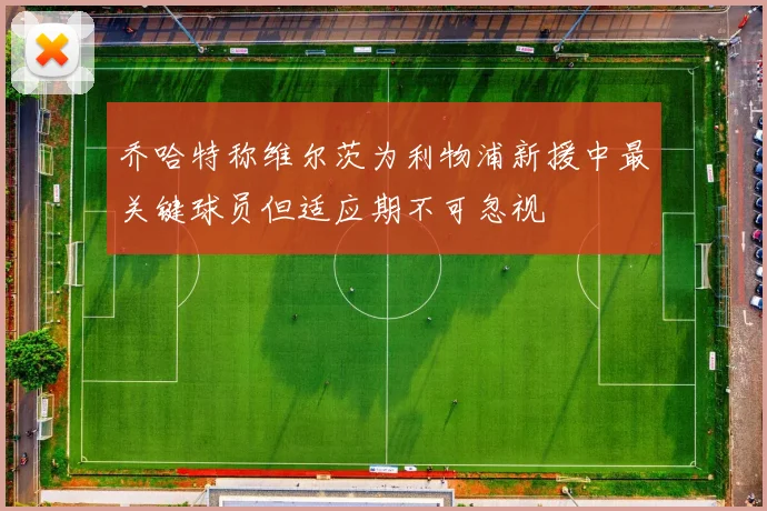 乔哈特称维尔茨为利物浦新援中最关键球员但适应期不可忽视