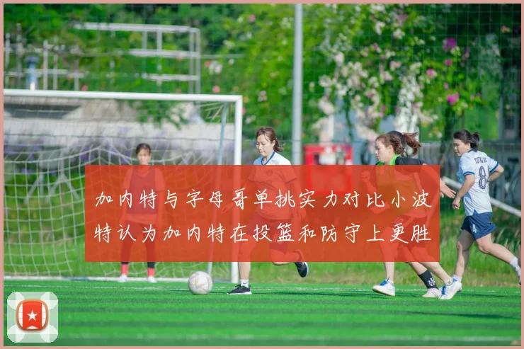 加内特与字母哥单挑实力对比小波特认为加内特在投篮和防守上更胜一筹