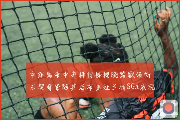 中距离命中率排行榜揭晓莺歌领衔东契奇紧随其后布克杜兰特SGA表现不俗